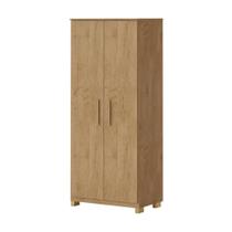 Armário Multiuso Espanha 2 Portas Amêndoa Armário Multiuso Espanha 2 Portas Amêndoa