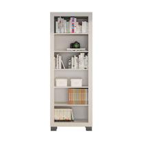 Armário Multiuso Flex Branco Valdemóveis 5 Prateleiras 187cm