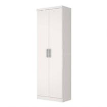 Armário Multiuso Henn 2 Portas 6 Prateleiras Branco Armário Multiuso Henn 2 Portas 6 Prateleiras Branco
