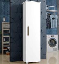 Armário Multiuso Jasmin 1 Porta Kaiki Móveis - Branco Armário Multiuso Jasmin 1 Porta Kaiki Móveis - Branco