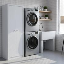 Armário Multiuso Lavanderia 2 Portas 60cm Multimóveis CR30052