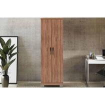 Armário Multiuso Lavanderia 424 c/ 2 Portas e Pés Freijo - Carraro Armário Multiuso Lavanderia 424 c/ 2 Portas e Pés Freijo - Carraro