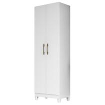 Armário Multiuso Lavanderia 55cm 2 Portas Staxx Branco Z17 - Mpozenato Armário Multiuso Lavanderia 55cm 2 Portas Staxx Branco Z17 - Mpozenato