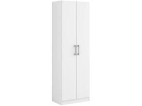 Armário Multiuso Lavanderia 626 c/ 2 Portas Branco - Carraro