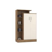 Armário Multiuso Lavanderia Elite c/ 2 Portas Amendola/Off White - Demóbile Armário Multiuso Lavanderia Elite c/ 2 Portas Amendola/Off White - Demóbile