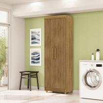 Armário Multiuso Léo 2 Portas 5 Prateleiras Nature G98 - Gran Belo Armário Multiuso Léo 2 Portas 5 Prateleiras Nature G98 - Gran Belo