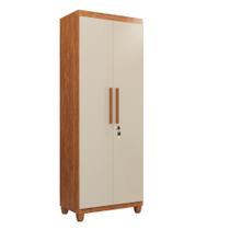 Ármario Multiuso Master 175cm c/ Chave e Pés Cinamomo/Off Ármario Multiuso Master 175cm c/ Chave e Pés Cinamomo/Off