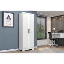 Armário Multiuso Max Plus 2 Portas Branco/Absoluto Armário Multiuso Max Plus 2 Portas Branco/Absoluto