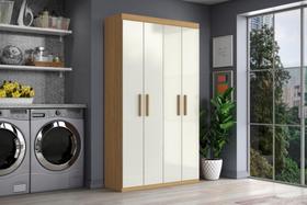 Armário Multiuso Melbourne Com 4 Portas Atacama Off White - Aramóveis Armário Multiuso Melbourne Com 4 Portas Atacama Off White - Aramóveis