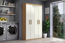 Armário Multiuso Melbourne Com 4 Portas Atacama Off White - Aramóveis Armário Multiuso Melbourne Com 4 Portas Atacama Off White - Aramóveis