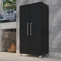 Armário Multiuso Michele 2 Pts 1,10m Com Rodinhas - Quarta Divisão