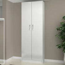 Armário Multiuso Milão 2 Portas 4 Prateleiras Evidência Móveis Armário Multiuso Milão 2 Portas 4 Prateleiras Evidência Móveis