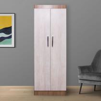 Armário Multiuso Mônaco 2 Portas Inspire House Nogal S e Maple