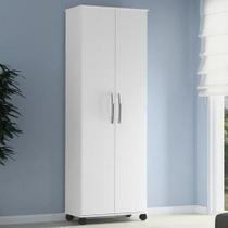 Armário Multiuso Napoles Lavanderia 02 Portas Branco