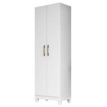 Armário Multiuso New Iris Branco Brilho - Moval Armário Multiuso New Iris Branco Brilho - Moval