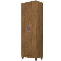 Armário Multiuso Organizador 2 Portas Astrid M07 Castanho Wood - Mpozenato