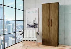 Armário Multiuso Organizador 2 Portas c/ Chave Córdoba Primus - Freijó Armário Multiuso Organizador 2 Portas c/ Chave Córdoba Primus - Freijó