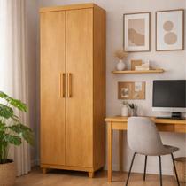 Armário Multiuso Organizador 2 Portas Lavanderia Mdf Premium