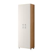Armario Multiuso Organizador Becca 190cm com 2 Portas e 5 Nichos