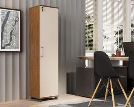 Armário Multiuso Organizador cozinha lavanderia escritório Stella com Chave