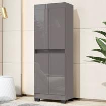 Armário Multiuso Organizador para Quarto Closset Sapateira 4 Portas Top Moderno Luxo Gl