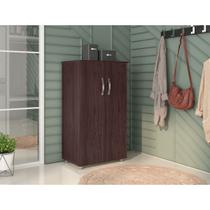 Armário Multiuso Organizador Rosana 2 Portas 3 Prateleiras