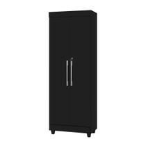 Armário Multiuso Organizador Sapateira 1,80 C Chave Preto Armário Multiuso Organizador Sapateira 1,80 C Chave Preto