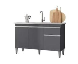 Armário Multiuso Organizador Sapateira Lais Preto - Ajl Móveis Armário Multiuso Organizador Sapateira Lais Preto - Ajl Móveis