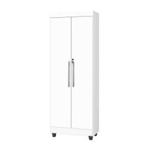 Armário Multiuso Organizador Sapateira Texas 1,80 C Chave Branco J&A Móveis Armário Multiuso Organizador Sapateira Texas 1,80 C Chave Branco J&A Móveis