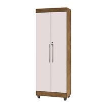 Armario Multiuso Organizador Texas 2 Portas Com Chave