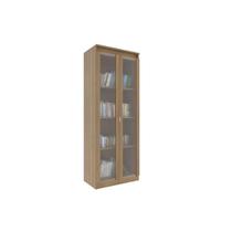 Armário Multiuso p/ Área Serviço AM-3111 c/ 2 Portas c/ Vidro Amêndoa - Tecno Mobili Armário Multiuso p/ Área Serviço AM-3111 c/ 2 Portas c/ Vidro Amêndoa - Tecno Mobili