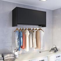 Armário Multiuso Para Lavanderia Uma Prateleira Uma Porta Basculante Delta - JM3 Móveis - jm3moveis Armário Multiuso Para Lavanderia Uma Prateleira Uma Porta Basculante Delta - JM3 Móveis - jm3moveis