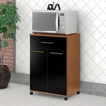 Armario Multiuso Primor 2P1G Cinamomo Preto Catedral Zanzini Moveis Armario Multiuso Primor 2P1G Cinamomo Preto Catedral Zanzini Moveis