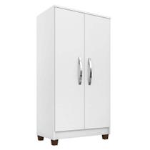 Armário Multiuso Recife Branco Brilho - Incorplac Armário Multiuso Recife Branco Brilho - Incorplac