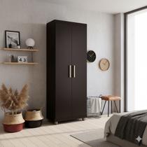 Armário Multiuso Roma 2 Portas 4 prateleiras Sapateira Lavanderia Preto Oliart Armário Multiuso Roma 2 Portas 4 prateleiras Sapateira Lavanderia Preto Oliart