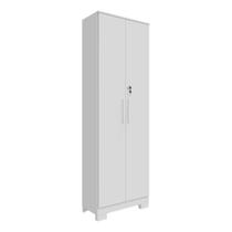 Armario Multiuso Ronipa Bordô MDF 02 portas com chave