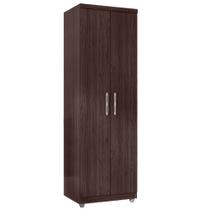 Armário Multiuso Sabrina 2 Portas Castanho AJL Armário Multiuso Sabrina 2 Portas Castanho AJL