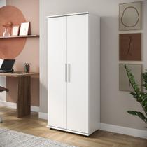 Armário Multiuso Sapateira 1,60 c/ 2 portas 4 prateleiras 2045 Branco SM Ofertamo Armário Multiuso Sapateira 1,60 c/ 2 portas 4 prateleiras 2045 Branco SM Ofertamo