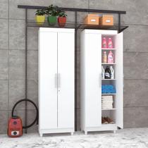 Armário Multiuso Sapateira 2 Portas Branco Vila Rica Armário Multiuso Sapateira 2 Portas Branco Vila Rica