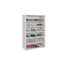 Armário Multiuso Sapateira Laís Branco - Montanaris Decor Armário Multiuso Sapateira Laís Branco - Montanaris Decor