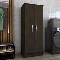 Armário Multiuso Siena 2 Portas ébano - Panorama Móveis