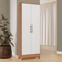 Armário Multiuso Slim 100 MDF 2 portas com Chave e kit de pés