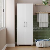 Armário Multiuso Suporte Vassouras Organizador Roma Yescasa