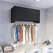 Armário Multiuso Suspenso Com Cabideiro Delta - JM3 Móveis Armário Multiuso Suspenso Com Cabideiro Delta - JM3 Móveis