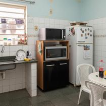 Armário Multiuso Tais Cozinha Balcão Para Forno Elétrico Microondas MDP 2 Portas Prático Funcional Armário Multiuso Tais Cozinha Balcão Para Forno Elétrico Microondas MDP 2 Portas Prático Funcional