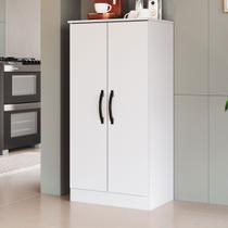 Armário Multiuso Turim 2 Portas Branca - Irm Móveis Armário Multiuso Turim 2 Portas Branca - Irm Móveis