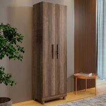 Armário Multiuso Versátil 2 Portas Imbuía