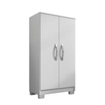 Armário Nice Multiuso 2 Portas Para Lavanderia - EdeCasaMoveis