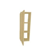 Armário Nicho tipo Toalheiro de 60cm em MDF - Natural - TROVARELLI