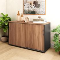 Armário Organizador 140cm 2 Portas de Correr Escritório F5